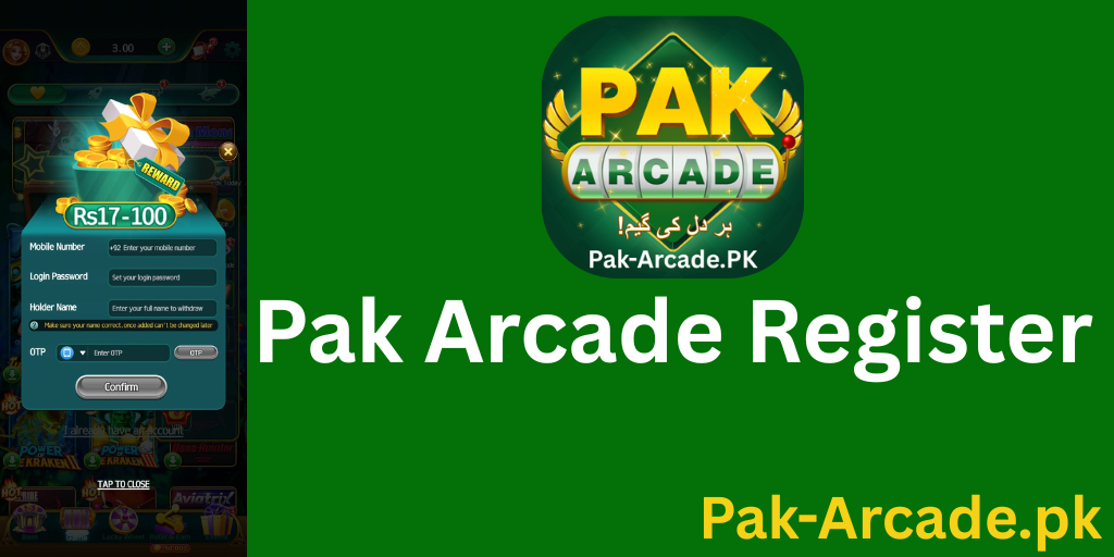 Pak Arcade Register